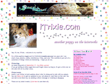 Tablet Screenshot of itrixie.com